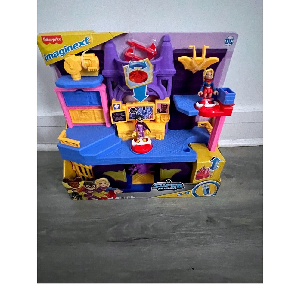 Fisher-Price Imaginext DC Super Friends Batgirl Hero Hideout Playset w/Figures